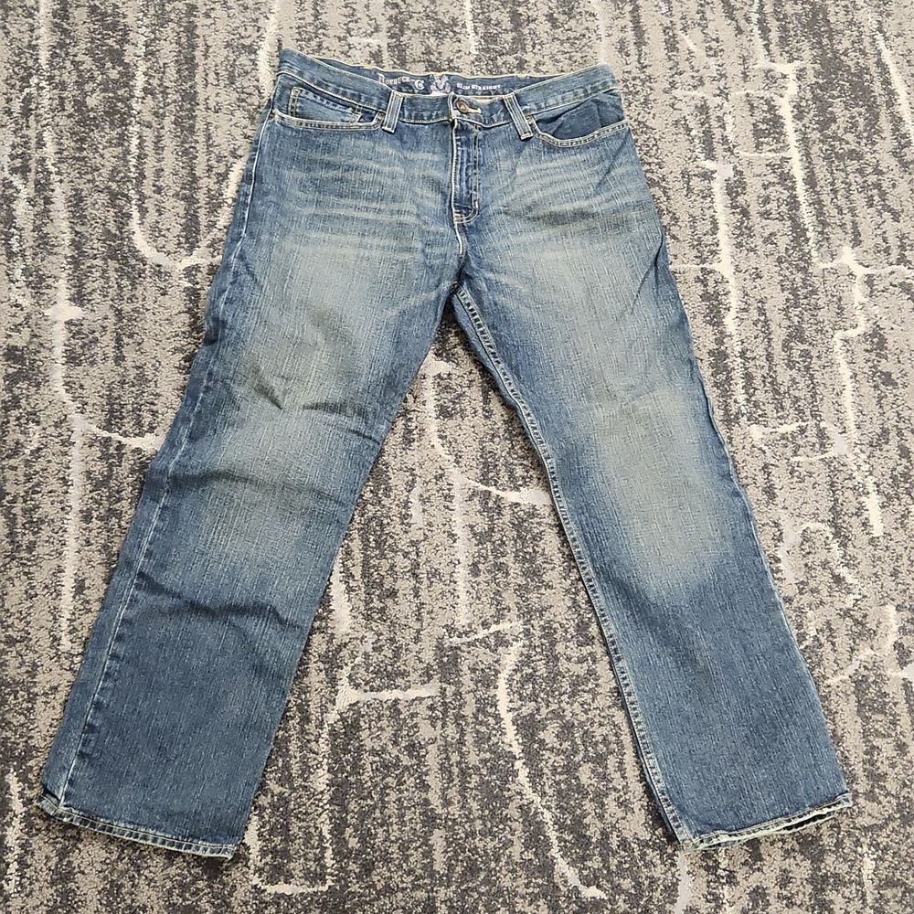 Sears & Roebuck Slim Straight Denim Jeans 36 x 30